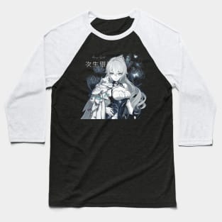 Silver Garden pencil Baseball T-Shirt